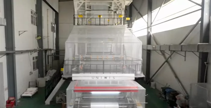 1 Seven-Layer Co-extrusion Film Machine & 1 Three-Layer Co-extrusion Film Machine